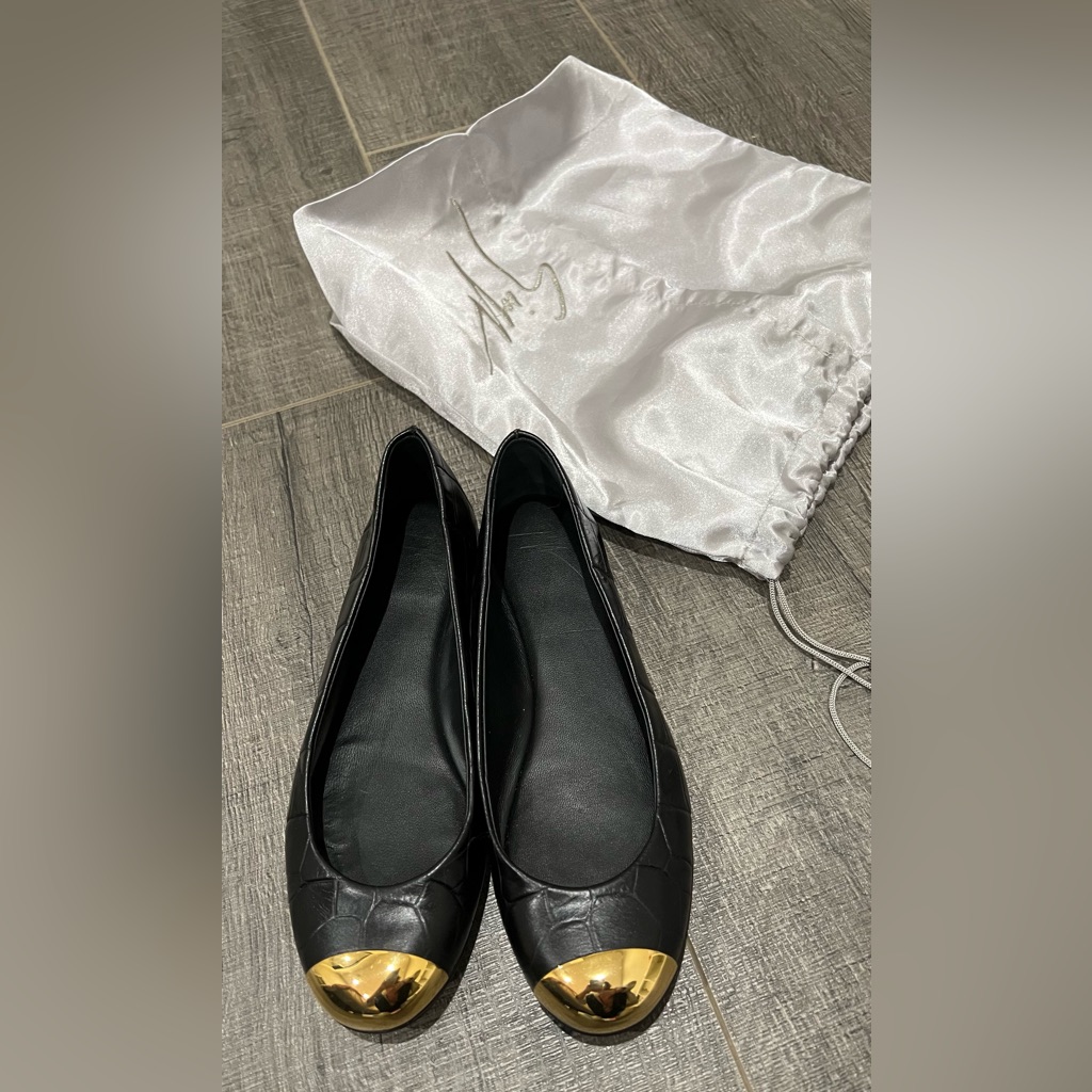Giuseppe Zanotti Leather Flats Size 35